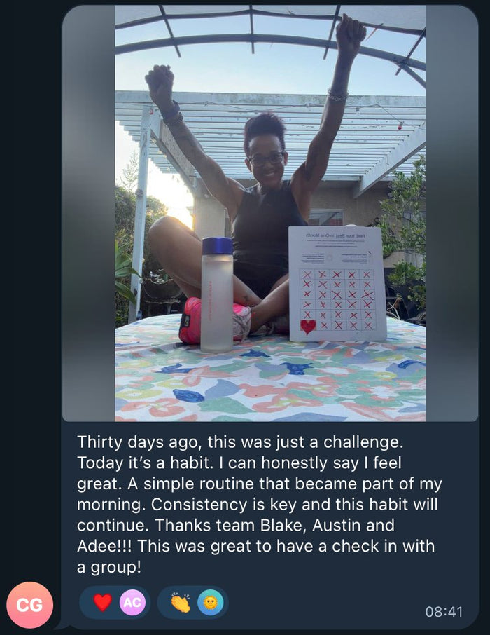 Post from a June Challenge member, 2 of 6