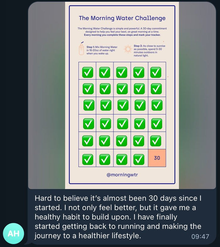 Post from a June Challenge member, 4 of 6